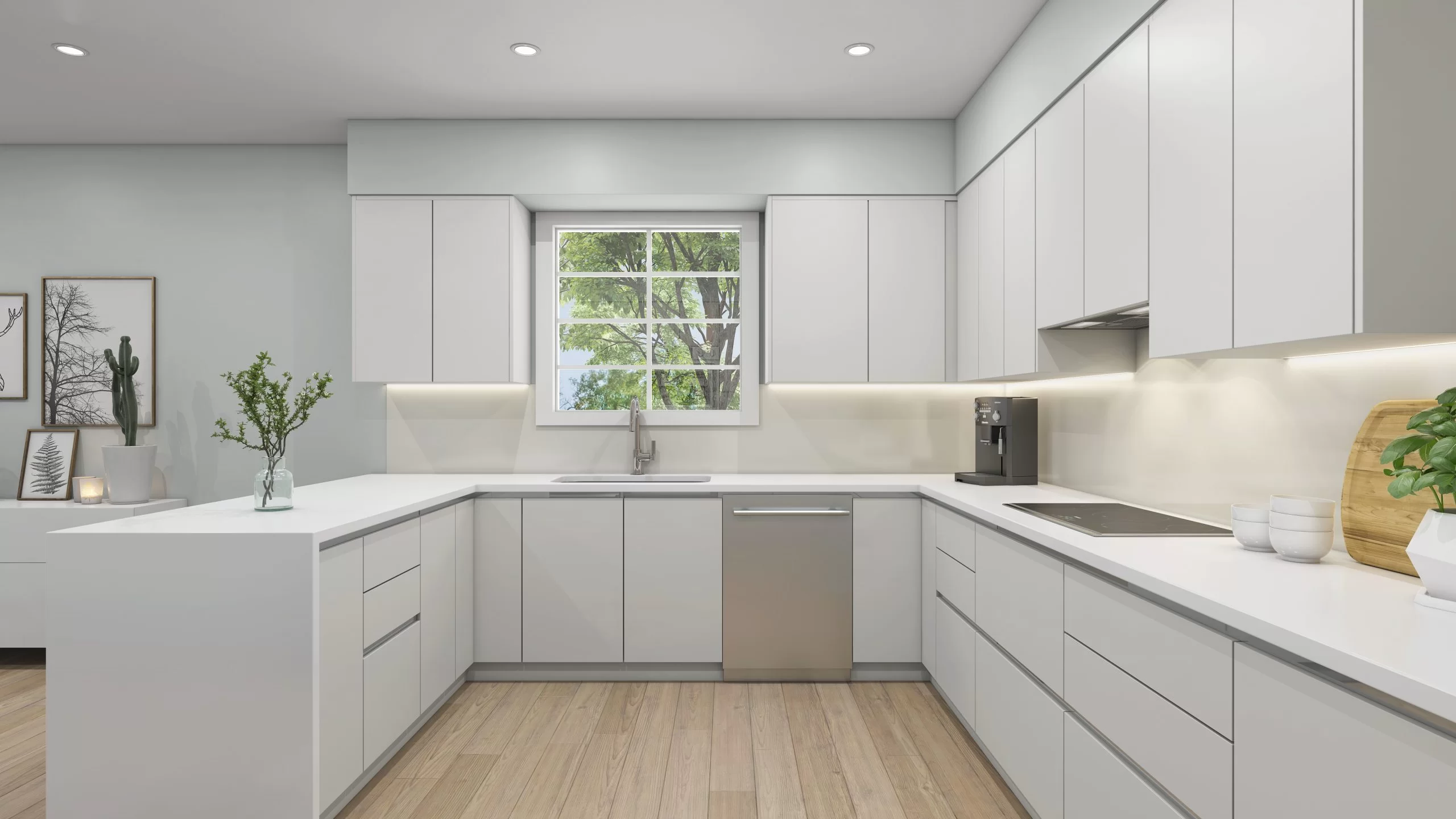 White Kitchen Cabinets